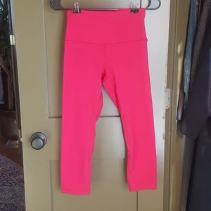 Lululemon Align Crop | Ruby Red | 6 | Never Worn